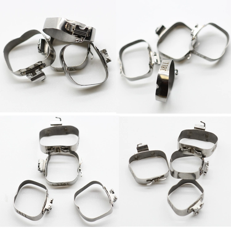 China Manufacturers Price Dental Orthodontic Bands with Tubes