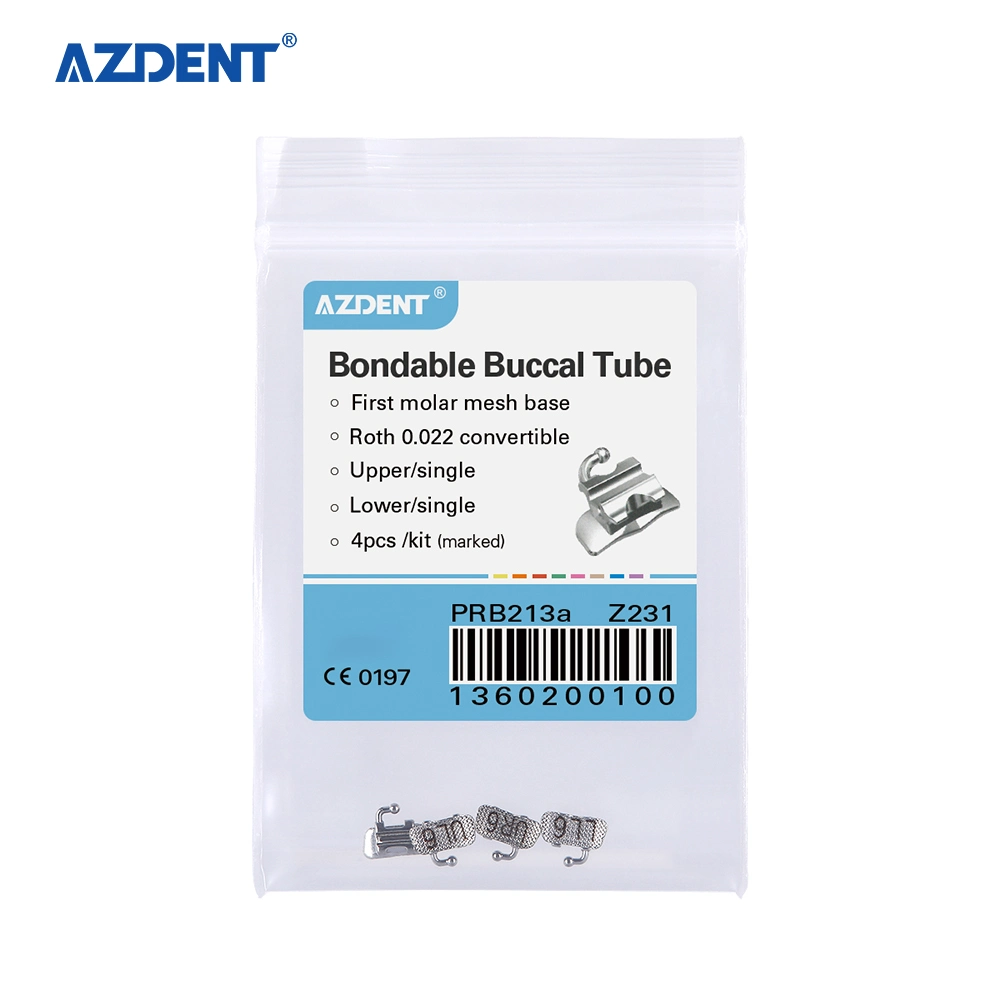 Medical 1st Molar Bondable Convertible Type U1l1 Dental Buccal Tube Roth 0.022