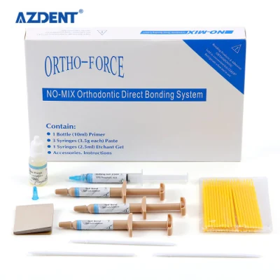 Kit de adhesivo de ortodoncia dental de alta calidad Sistema de unión directa de ortodoncia